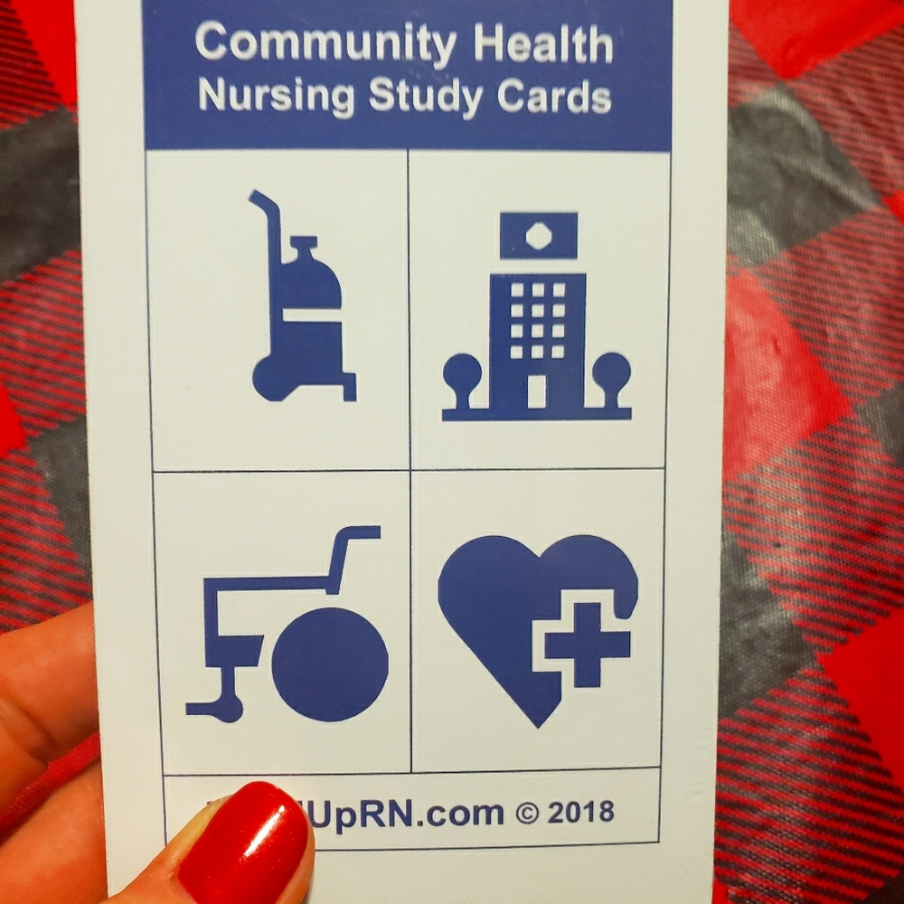 Community Health Sealed Nursing Cathy Parkes cards